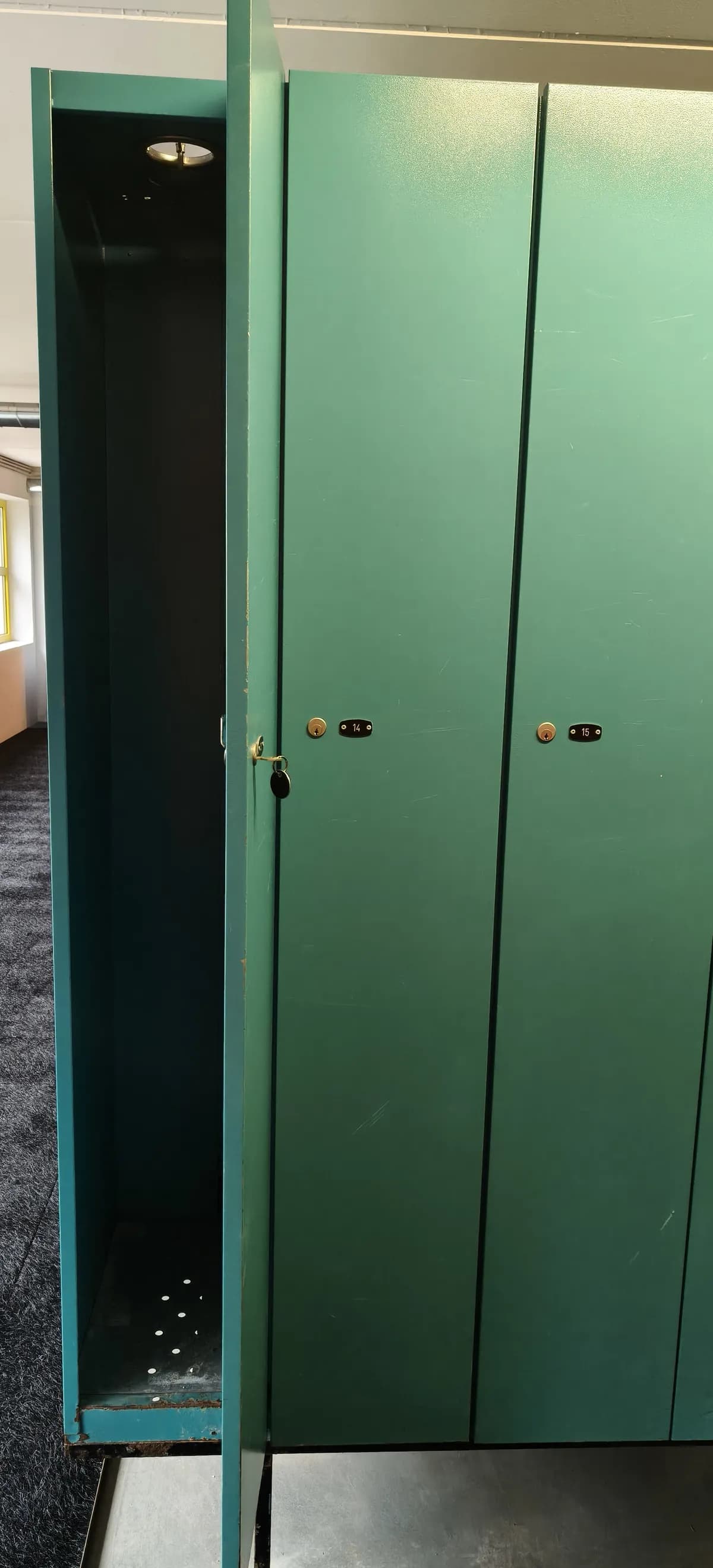 Unbeheizte Schränke